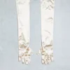 Pieces Long Satin Gloves In