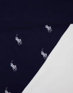 Polo Ralph Lauren 3 Pack Trunks In White With All Over Pony Logo