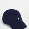Polo Ralph Lauren Baseball Cap With White Player Logo In Washed