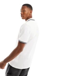 Pretty Green Barton Tipped Polo Shirt In