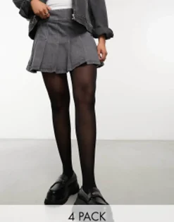 Pretty Polly Everyday Opaques 4-Pack 60 Denier Tights In