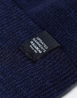 Pull&Bear 2 Multi-Pack Beanies In Navy And