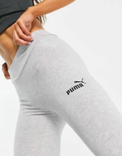Puma Essentials Leggings In Grey
