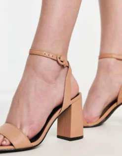 Raid Wide Fit Wink Block Heeled Sandals In