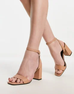 Raid Wink Block Heeled Sandals In