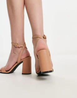 Raid Wink Block Heeled Sandals In