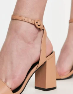 Raid Wink Block Heeled Sandals In