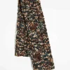 Reclaimed Vintage Unisex Chenille Skinny Scarf In Camo
