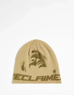 Reclaimed Vintage Unisex Skull Beanie In Graphic