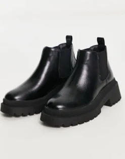 River Island Low Ankle Chelsea Boot In