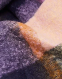 River Island Oversized Scarf In Light Purple