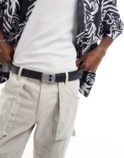 River Island Reversible Belt In