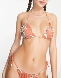 Rvca Bikini In Multi Print