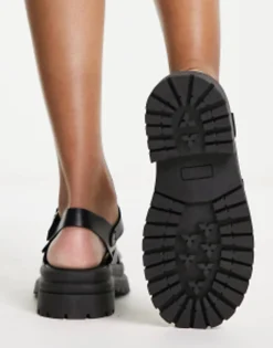 Schuh Tyla Chunky Sandals In Leather