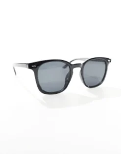 Selected Homme High Brow Square Sunglasses In