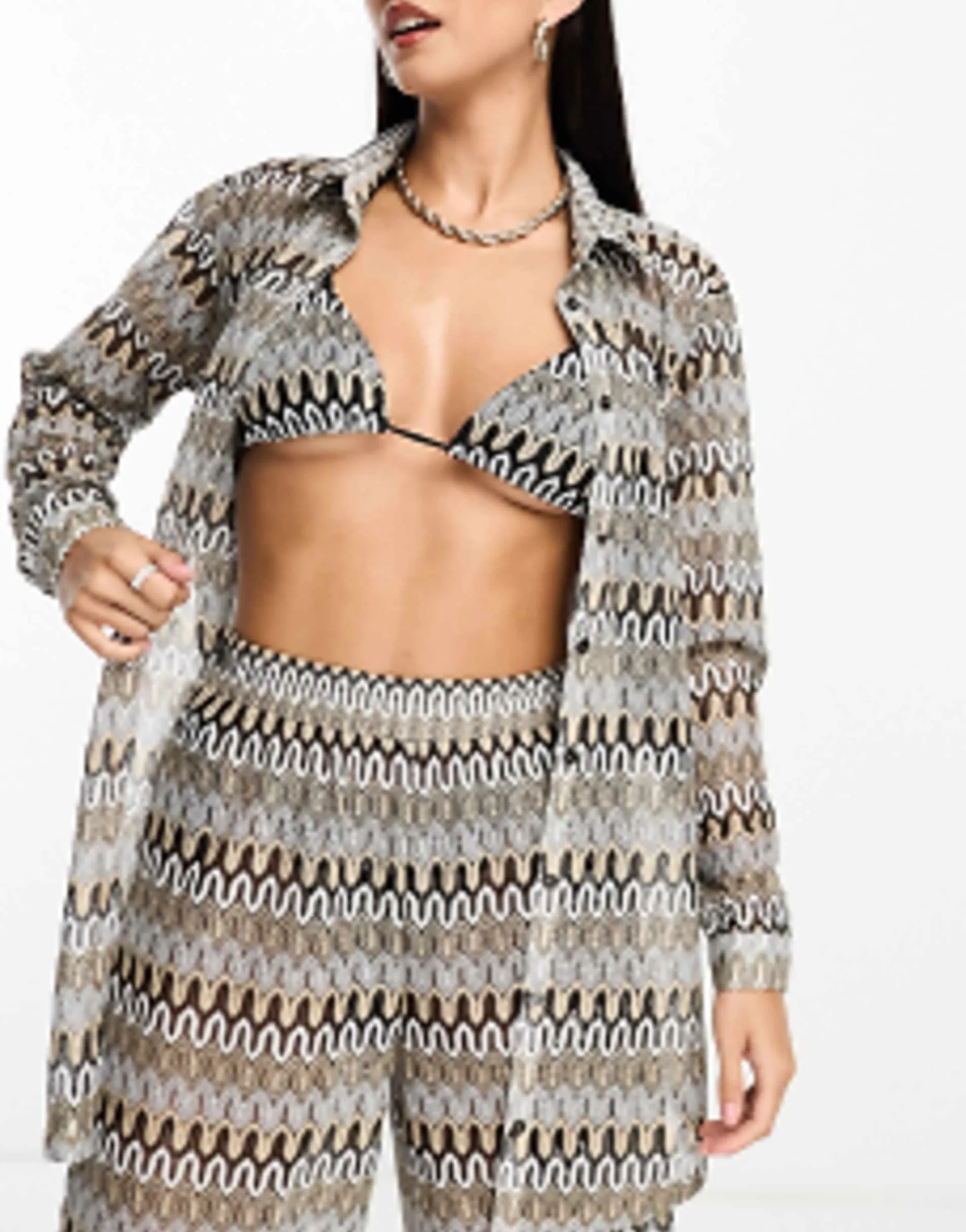 South Beach Embroidered Bikini Mix And Match