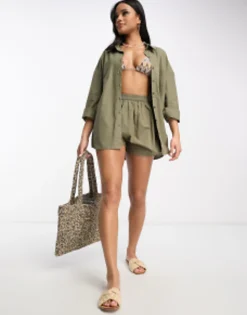 South Beach Mix & Match In Khaki