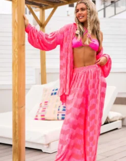 South Beach X Miss Molly Beach Co-Ord In Pink
