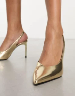 Stradivarius Sling Back Heel In