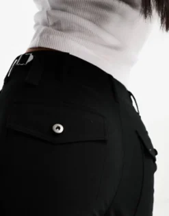 Stradivarius Tailored Adjustable Waist Cargo In