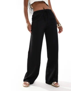 Stradivarius Tailored Pull On Trouser In