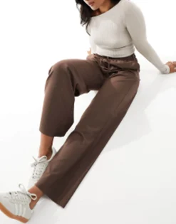 Stradivarius Tailored Pull On Trouser In