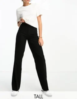 Stradivarius Tall Tailored Straight Trouser In