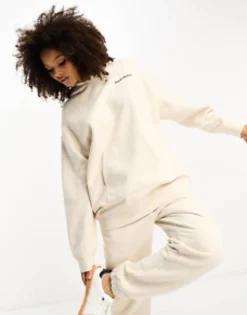 4Th & Reckless Lounge Tracksuit In Cream