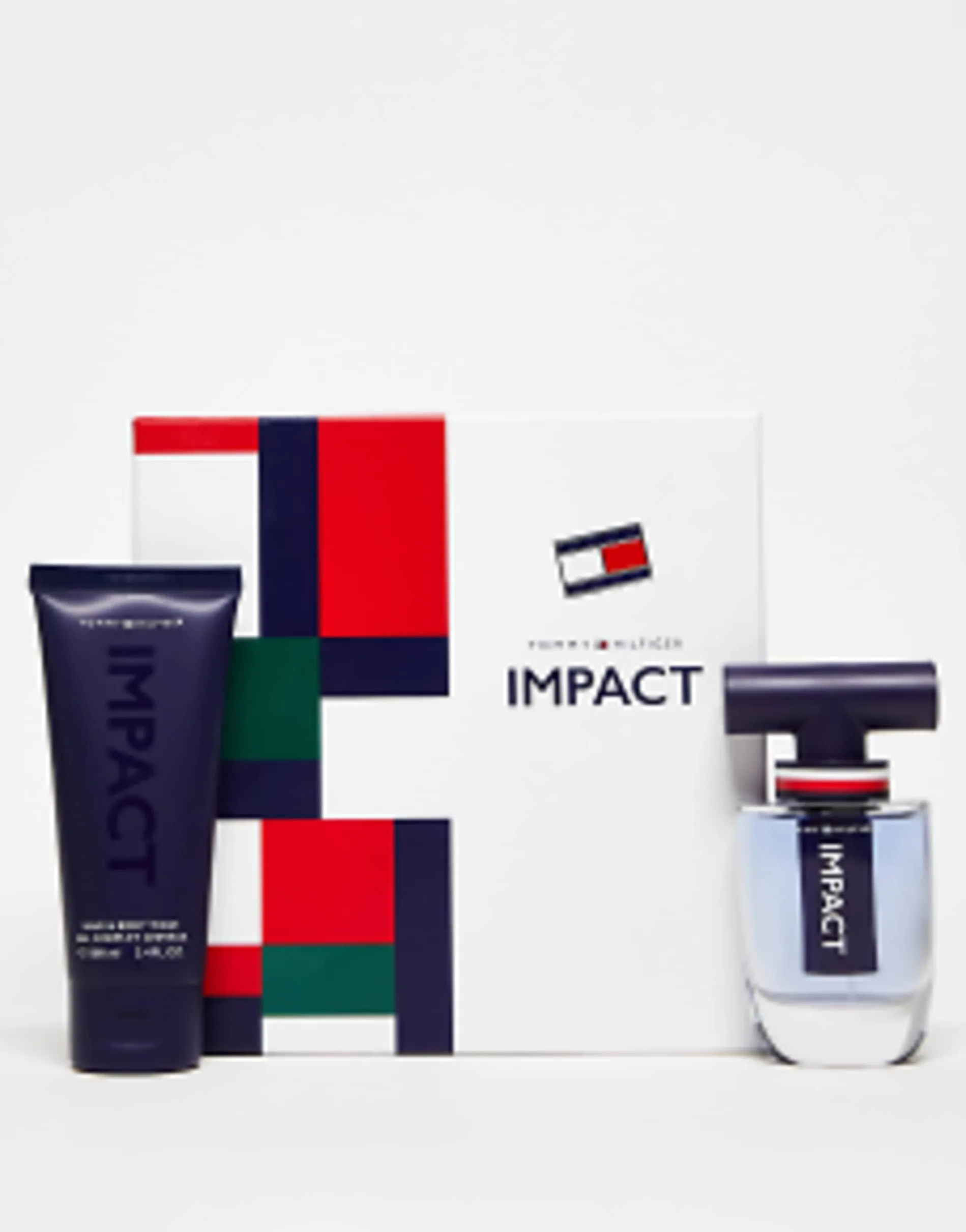 Tommy Hilfiger Impact 50Ml Edt And Hair & Body Wash 100Ml Gift Set