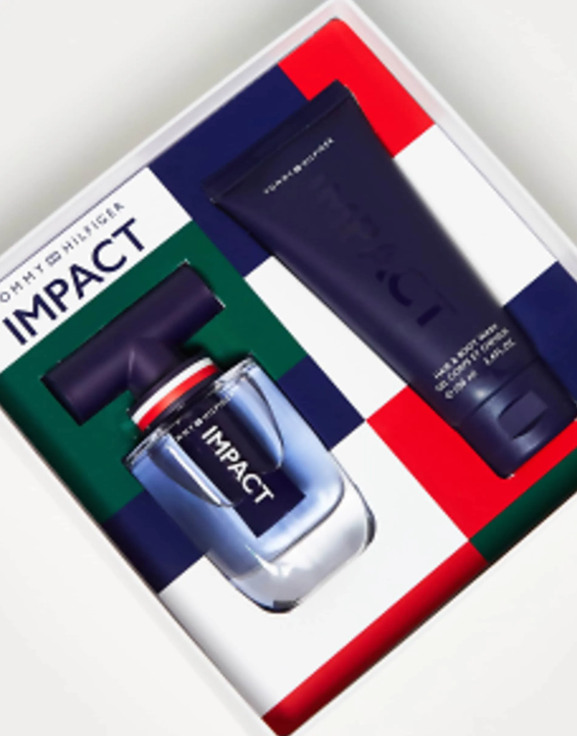 Tommy Hilfiger Impact 50Ml Edt And Hair & Body Wash 100Ml Gift Set