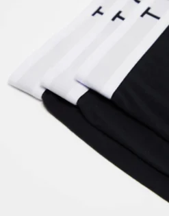 Topman 3 Pack Trunks In With White Waistband