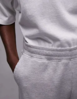 Topman Lounge Waffle Short In