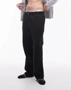 Topman Straight Leg Jogger In