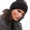 Topshop Brooke Chunky Ribbed Beanie In