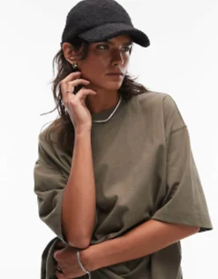 Topshop Carly Soft Touch Cap In
