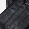 Topshop Gia Long Leather Glove In
