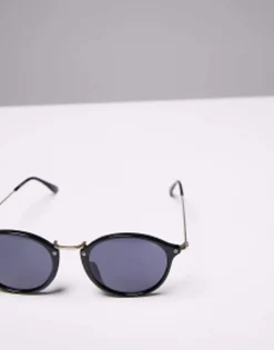 Topshop Plastic Round Sunglasses In