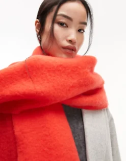 Topshop Sky Soft Scarf In