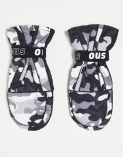 Topshop Sno Ski Mittens In