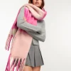 Vero Moda Brushed Check Scarf In