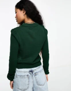 Vero Moda Petite Knitted Jumper In Dark