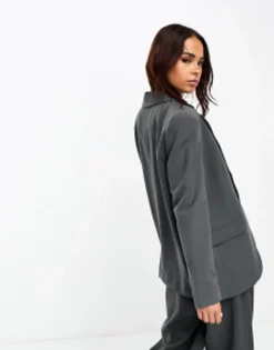 Vero Moda Tailored Blazer Co-Ord In Grey