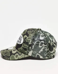 Von Dutch Tampa Trucker Camp In Camo Print