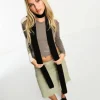 Weekday Hairy Slim Scarf In