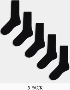 Weekday Ribbed Socks 5-Pack In