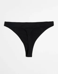 Weekday Soul Thong 3-Pack In Black And Grey