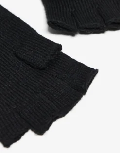 Weekday Unisex Wood Fingerless Gloves In